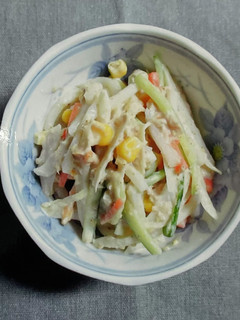 う米めんサラダ-レシピのメイン写真