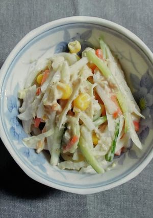 う米めんサラダ-レシピのメイン写真