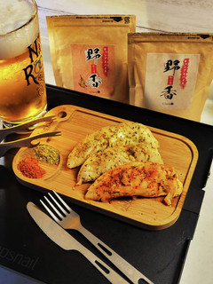 野香の「ささみアヒージョ風」-レシピのメイン写真