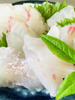 【桜鯛は刺身が最高!】-レシピのメイン写真