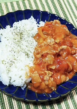 ワンパンで簡単♡トマトポークストロガノフ-レシピのメイン写真
