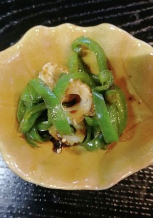 ちくわとピーマン　海苔の佃煮炒め-レシピのメイン写真