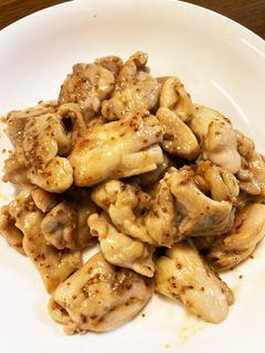 鶏もものハニーマスタード炒め-レシピのメイン写真