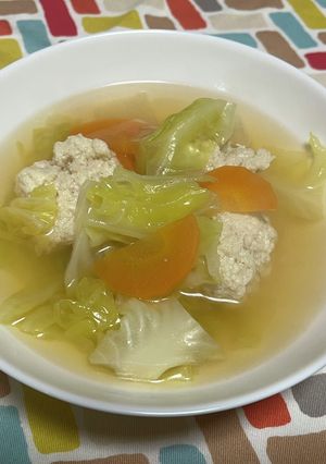 超簡単☆豆腐の団子スープ♪♪-レシピのメイン写真