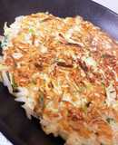 もやし　簡単　チヂミ　ヘルシー　粉チーズ