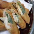 もっちり厚揚げの大葉明太春巻き