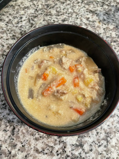 豚肉と根菜とこんにゃくの粕汁!-レシピのメイン写真
