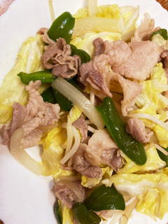 味噌と姜葱醤の肉野菜炒め-レシピのメイン写真