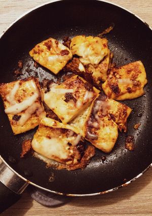 ホットドックの調味料となんちゃって豆腐-レシピのメイン写真