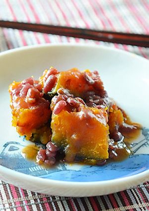 「あずきバー」で“かぼちゃのいとこ煮”♪-レシピのメイン写真