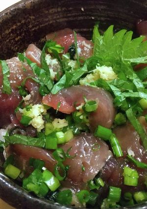 土佐丼(鰹の漬け丼)-レシピのメイン写真