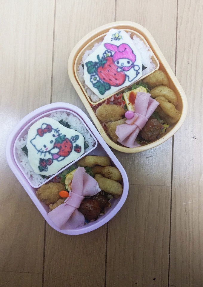 お弁当 双子 記録用★☆-レシピのメイン写真
