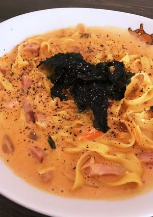 韓国ロゼパスタ-レシピのメイン写真