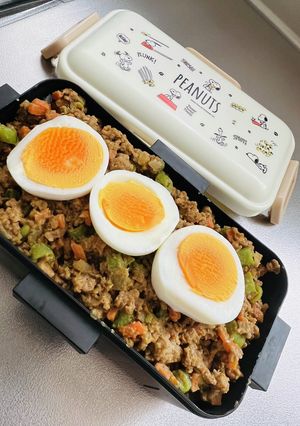 高校生男子弁当 ドライカレー-レシピのメイン写真