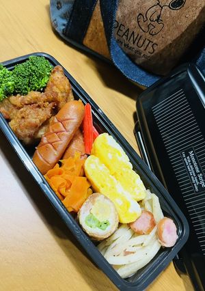 高校生男子弁当 唐揚げ弁当-レシピのメイン写真
