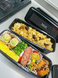 高校生男子弁当 焼豚支那竹チャーハン-レシピのメイン写真