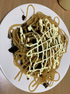 豚肉と佃煮のスパゲティ-レシピのメイン写真