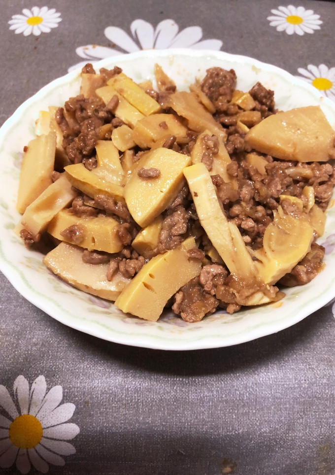 たけのこと豚ひき肉の炒め煮♪-レシピのメイン写真