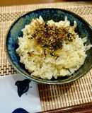 新茶の『茶がら』で手作りふりかけ✨