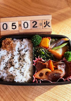 2023.5/2 高校生男子お弁当-レシピのメイン写真