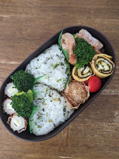 JK☆菜めしのおにぎり弁当♪-レシピのメイン写真