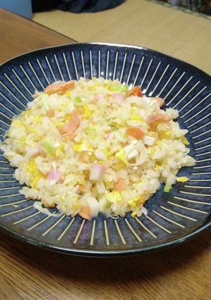 寿司飯de鮭チャーハン-レシピのメイン写真
