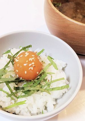【冷凍たまご】卵黄のみそ漬け-レシピのメイン写真