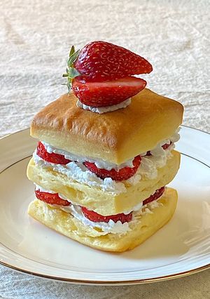 焼かない!ホットビスケットショートケーキ-レシピのメイン写真