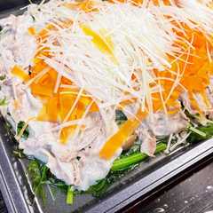 ホットプレートで野菜たっぷり豚蒸し焼き♪-レシピのメイン写真