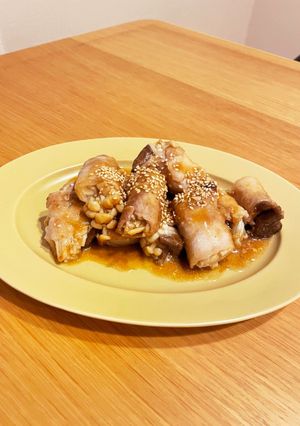 白米止まらない！柚子胡椒肉巻き-レシピのメイン写真
