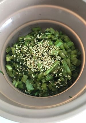 簡単俺の飯　かぶの葉のつくだ煮-レシピのメイン写真