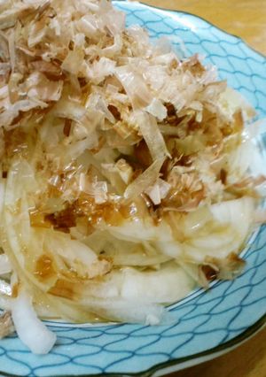かつおぶしたっぷり～♪新たまねぎ♪-レシピのメイン写真