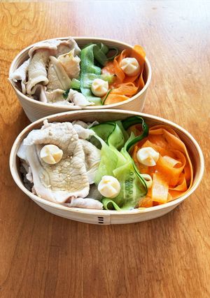 しゃぶしゃぶ弁当-レシピのメイン写真