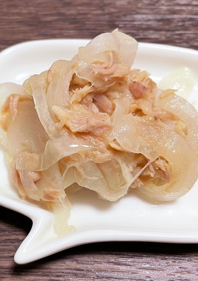 玉ねぎとツナの和え物-レシピのメイン写真