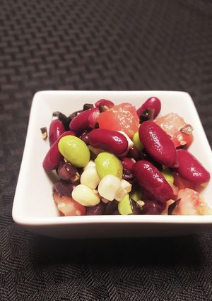 メキシコのシンコ・デ・マヨ豆サラダ-レシピのメイン写真