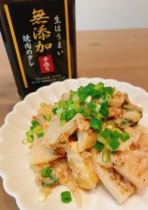 焼肉のたれで作る　たけのこマヨツナサラダ-レシピのメイン写真
