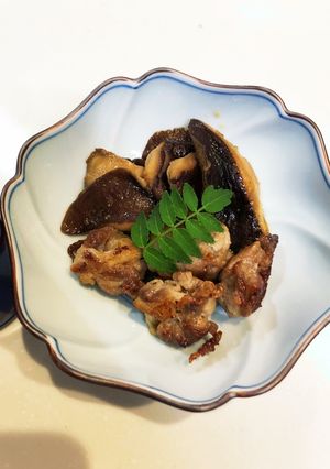 焼きしいたけのかぼす胡椒風味-レシピのメイン写真