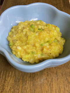 わんこ キャベツとかぼちゃのおじや-レシピのメイン写真