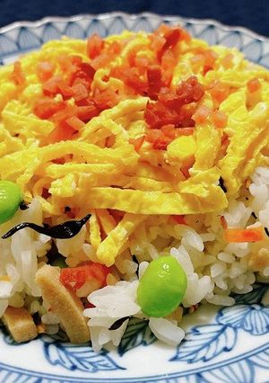 ひじきと高野豆腐のちらし寿司-レシピのメイン写真