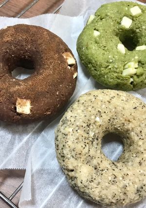 オートミールと豆腐のベーグル風パン-レシピのメイン写真
