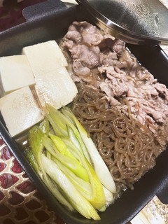 我が家の豚肉すき焼き風鍋-レシピのメイン写真