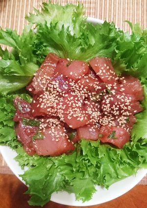 我流のポキ〜♪♪♪-レシピのメイン写真