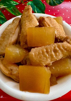 簡単♡ 炊飯器で冬瓜と手羽先のとろとろ煮-レシピのメイン写真