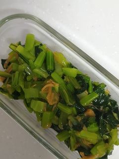 小松菜となめ茸の和え物-レシピのメイン写真