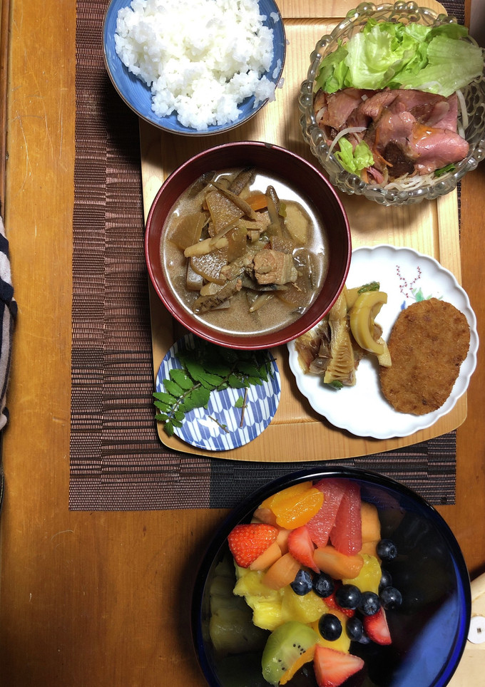 犬山市産筍の煮物♪-レシピのメイン写真