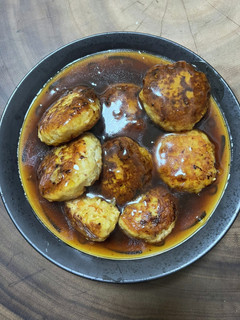 離乳食後期にも☆餡掛けつくねバーグ-レシピのメイン写真