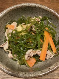 クーブイリチー風豚肉と切り昆布の炒め煮-レシピのメイン写真