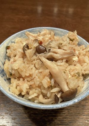 しめじとツナ缶の炊き込みご飯-レシピのメイン写真