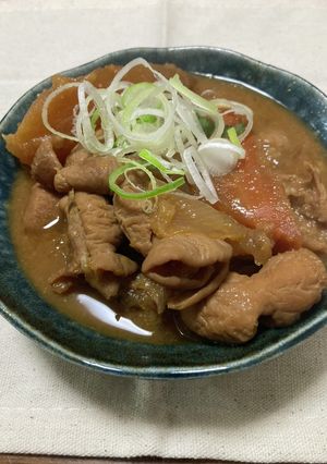 味噌味もつ煮込み-レシピのメイン写真