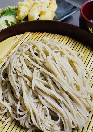 美味しい・十割蕎麦と海老天-レシピのメイン写真